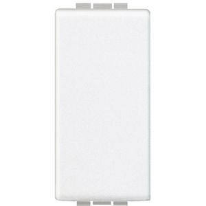 Blindplaat wit 1 module Livinglight VVE=10