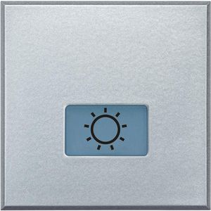 Toets lamp symbool verlicht 2 modulen Axolute Tech