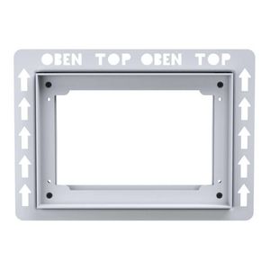 Inbouwramen bedieningsplaten Type II wit