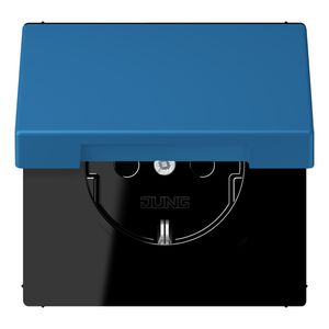 Wandcontactdoos met R/A klapdeksel slagvast LC32030