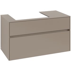 Wastafelonderkast Collaro 1000x548x500mm Taupe C01700VM