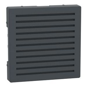 Afdekplaat Merten System m voor luidspreker antraciet
