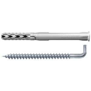 Constructieplug SXR 10x100 WH winkelhaak