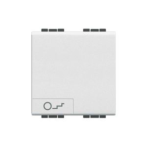 Wipschakelaar wit met trap symbool 2 mod. Livinglight