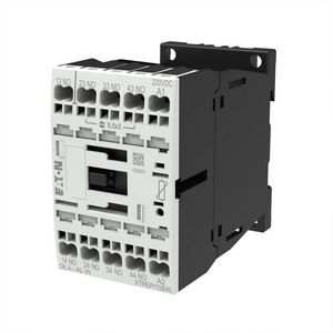 Contactor relay,4NO/0NC,DC operated