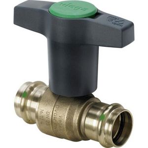 Kogelkraan EASYTOP brons persaansluiting 18mm kiwa-keur 2275