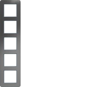 Afdekraam 5-voudig verticaal C.8 roestvrij staal