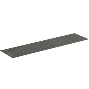 Conca keramisch afdekblad 2000x505x6mm zonder uitsnijding stone grey