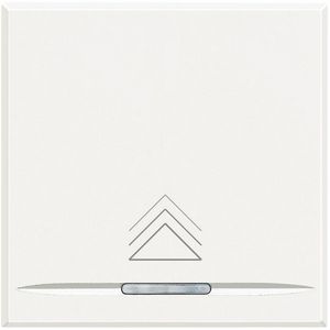 Wipschakelaar Dim symbool 1f 2 modulen Axolute White VVE=10