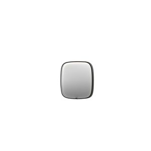 Spiegel contour stalen kader 600x600 geborsteld metal black SP31 INK 8409815
