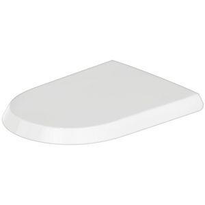 QATEGO #002749 closetzitting wit hoogglans softclose afneembaar