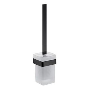 Loft closetborstelgarnituur zwart kristelglas