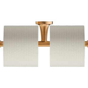 Starck T Toiletrolhouder Brons Geborsteld 255x255x50mm