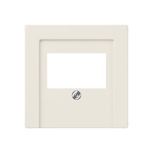 Afdekking AS500 wit slagv.v. sp.aansl.