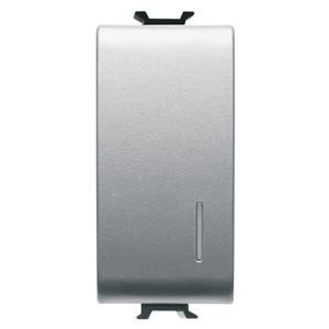 DRUKKNOP 1P 250 Vac-NO 16 A VERLICHTBAAR+AFSCHERMING VVE=12