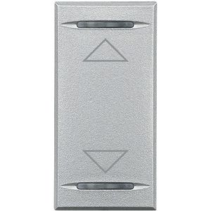 Wipschakelaar Pijl OP/NEER 1 module Axolute Tech VVE=10