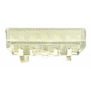 Adapter transparant 209-126 VVE=100