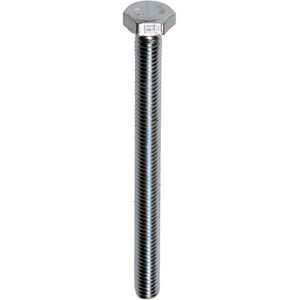 Zeskant tapbout verzinkt M6x20 DIN933 8.8 VVE=200