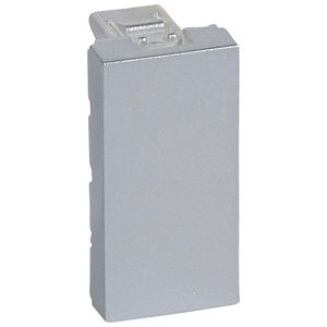 Blindplaat 1 module AluminiumMosaic VVE=10