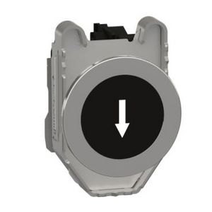 Drukknop Verzonken Metaal Terugvering 30mm 1NO Gem XB4