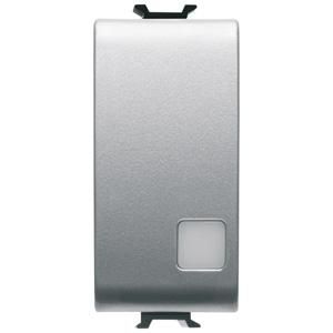 DRUKKNOP 1P 250 Vac-NO 16 A VERLICHTBAAR+VERVANGBARE VVE=12