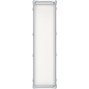 Kast alleen met achterwand 2PW/14GU/D4 RAL7035