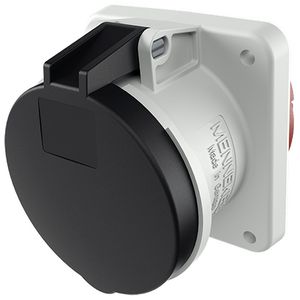 Inbouwwandcontactdoos 63A 4-polig  7H 500V IP44