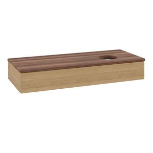 Wastafelonderkast Antao 1200x190x500mm Honey Oak K12012HN