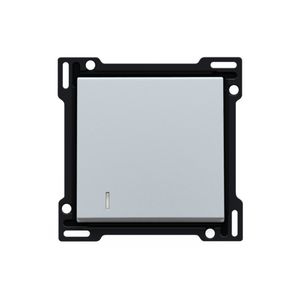 Afwerkingsset lens enkelvoudige schakelaar/knop sterling