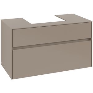 Wastafelonderkast Collaro 1000x548x500mm Taupe C016B0VM