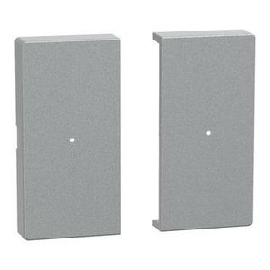 Rocker for 2-gang push-button module aluminium System M