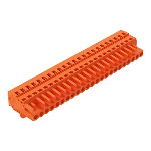 1-draads FE steker 2,5 mm² oranje 231-323/008-000 VVE=10