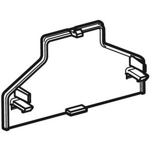 Afdekkap el. aansluiting AqC5/5000plus alpien wit