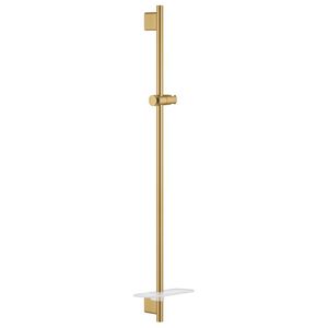 Glijstang Rainshower smartactive 900mm + zeepschaal cool sunrise geborsteld (mat goudkleurig)