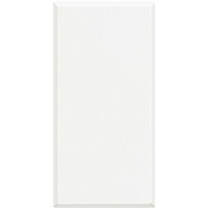 Blindplaat 1 module Axolute White
