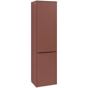 Hoge kast SUBWAY 3.0 450x1710x362mm Wine Red C59201AH greep Volcano Black