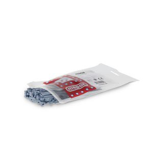 Zak a 100st. trekbandjes magn. detecteerbaar 140X3,5mm blauw