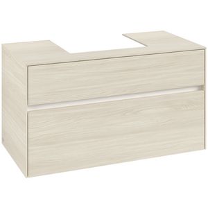 Wastafelonderkast Collaro 1000x548x500mm White Oak C016B0AA