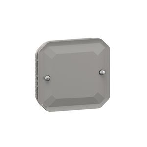 Blindplaat IP55 IK08 grs Plexo