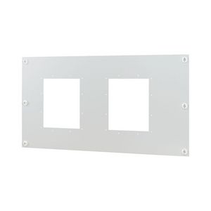 XE-XP Frontplaat 2xIZMX16 vast HxB=500x1000mm