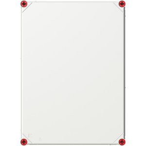 Installatiekast VMS 43 lege kast met grijs deksel