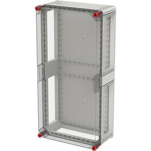 Installatiekast VMS 63 transparant deksel incl. sluiting