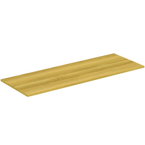 Afdekblad hout I.LIFE-B zonder uitsnijding 1404x505x18mm natural licht eik