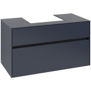 Wastafelonderkast Collaro 1000x548x500mm Marine Blue C01600VQ