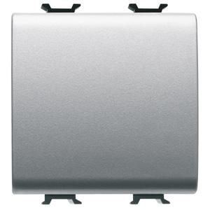 DRUKKNOP 1P 250 Vac-NO 16 A-NEUTRAAL-2 MODULE-TITANI VVE=6