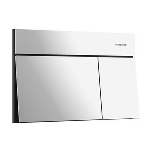 Drukplaat iFrame Element E dual flush chroom