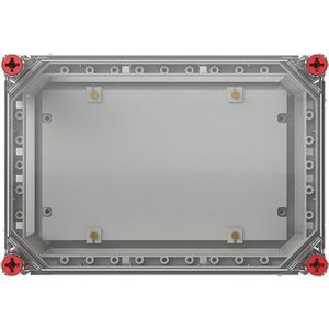 Installatiekast VMS 32 grondplaat transparant deksel