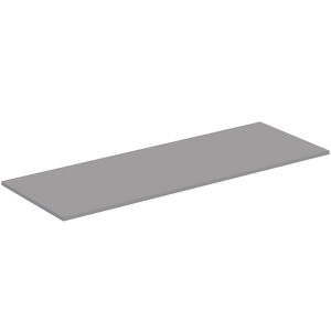 Afdekblad hout I.LIFE-B zonder uitsnijding 1404x505x18mm mat grijs