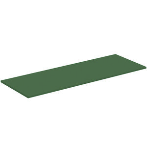 Afdekblad hout I.LIFE-B zonder uitsnijding 1404x505x18mm mat quartz grijs