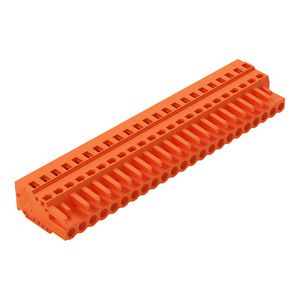1-draads FE steker 2,5 mm² oranje 231-323/102-000 VVE=10